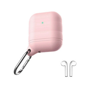 에어팟 방수 실리콘 케이스(핑크)