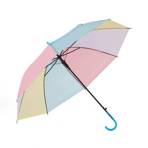 레인파스텔 반자동 장우산