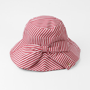 렌시 스트라이프 패션 모자(핑크)