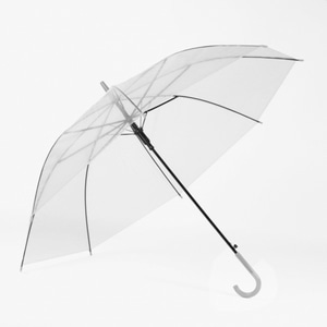 컬러 투명 장우산