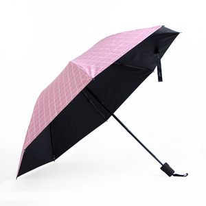 큐브 패턴 3단 우산