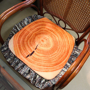 통나무 레이스 쿠션 방석(43cm)